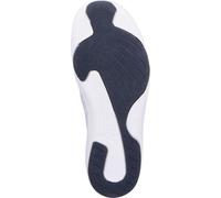 Rieker Femmes Sneaker Slipper plat avec forme carrée et semelles amovibles 45215, Taille:42 EU, Couleur:Blanc