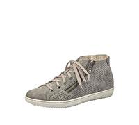Rieker Frühjahr/Sommer L9427 Baskets Hautes femme Gris (Smoke/schwarz) 41 EU