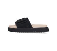 Rieker FSK Sandales Pour Femmes Noir, Sandalettes Plates