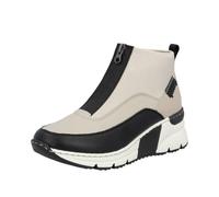 Rieker Greece Womens Ankle Boots 40 medium Black/Cream Combi