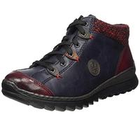 Rieker Herbst/Winter, Baskets Hautes Femme, Bleu (Wine/Navy/Graphit/Brandy/Forest/Rot-Schwarz 37), 36 EU