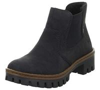 Rieker Herbst/Winter, Bottes Chelsea Femme, Noir (Schwarz/Schwarz / 01 01), 36 EU