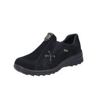 Rieker Herbst/Winter, Mocassins Femme, Noir (Schwarz/Schwarz 00), 42 EU