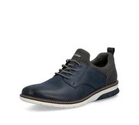 Rieker Chaussure de sport à lacets – bleu chiné / brocart / noir – Taille 43