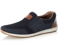 Rieker Herren Halbschuhe Slipper 08869, Taille:43 EU, Couleur:Bleu
