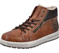 Rieker Herren High Top Sneaker Stiefelette Schnürboots Warmfutter 30705, Taille:43 EU, Couleur:Marron