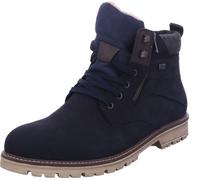 Rieker Herren Schnürboots/ Winterstiefeletten Dunkelblau imperméable Taille : 41