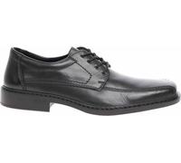 Rieker Herren Schnürschuh Chaussure basse en cuir élégante B0812, Taille:41 EU, Couleur:Noir