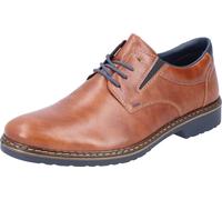 Rieker Herren Schnürschuh elegant Halbschuh extra weit Stretch 16505, Taille:42 EU, Couleur:Marron