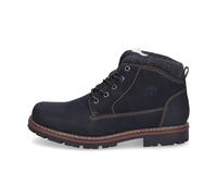 Rieker Herren Schnürstiefelette Warmfutter Schnürboots 37730, Taille:41 EU, Couleur:Noir