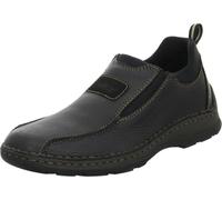 Rieker Herren Slipper antidérapant extra large avec élastique 05363, Taille:41 EU, Couleur:Noir
