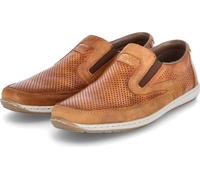 Rieker Herren Slipper Marron Cuir lisse Taille:44