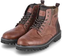 Rieker Herren Winterboots Bottines à lacets Marron Synthétique imperméable Taille : 46