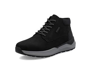 Rieker Homme 06001 Bottes à Lacets, Noir, 41 EU