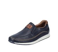 Rieker Homme 11962 Mocassin, Bleu, 45 EU