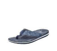 Rieker Homme 21043 Tongs, Bleu, 44 EU