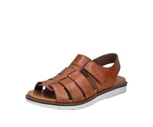 Rieker Homme 24360 Sandale, Marron, 44 EU