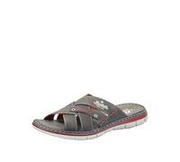 Rieker Homme 25199 Mules, Gris (Anthrazit/Rauch / 43), 42 EU
