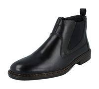 Rieker Homme 37662 Bottine Chelsea, Schwarz, 42 EU