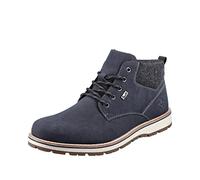 Rieker Homme 38419 Botte Tendance, Bleu, 42 EU