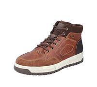 Rieker Homme 38544 Bottes à Lacets, Marron, 42 EU Large