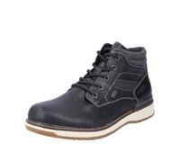 Rieker Homme 39450 Bottes à Lacets, Noir, 46 EU
