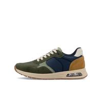 Rieker Homme B1000 Baskets Basses, Combinaison Verte, 46 EU