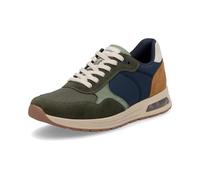 Rieker Baskets basses bleu marine / kaki / olive / vert foncé, Taille 43