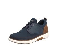 Rieker Homme B3354 Mocassin, Bleu, 44 EU Large