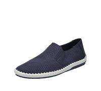 Rieker Homme B4555 Mocassin, Bleu, 40 EU