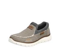 Rieker Homme B6651 Mocassin, Beige, 45 EU