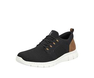 Rieker Homme B7796 Mocassin, Schwarz, 43 EU