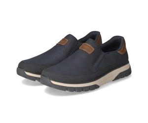 Rieker Homme B9350 Mocassin, Bleu, 42 EU