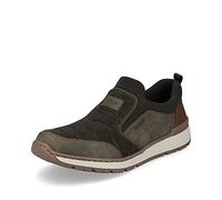 Rieker Homme Baskets B9051, Monsieur Baskets Basses,Semelle intérieure Amovible,Chaussures de Rue,Loisirs,Sport,Vert (grün / 54),43 EU / 9 UK