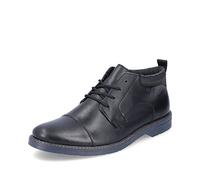 Rieker Homme Bottines 13031, Monsieur Bottines à Lacets,Demi-Botte,Botte à Lacets,Chaussure de Transition,Botte,Noir (Schwarz / 00),41 EU / 7.5 UK
