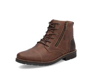 Rieker Homme Bottines 33200, Monsieur Bottines,Bottillons,Hydrofuge,riekerTEX,Chaussure de Transition,fourrée,Bottes,Botte,Marron (Braun / 27),41 EU / 7.5 UK