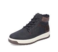 Rieker Homme Bottines 38542, Monsieur Bottines à Lacets,Hydrofuge,riekerTEX,Botte d'hiver,Demi-Bottes,Botte à Lacets,Noir (Schwarz / 00),44 EU / 9.5 UK