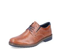 Rieker Chaussure à lacets bleu marine / cognac, Taille 46