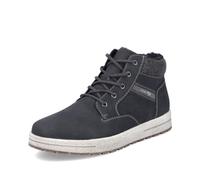 Rieker Homme Chaussures à Lacets 30741, Monsieur Chaussures de Sport lacées,Hydrofuge,riekerTEX,Chaussure Basse,Sneaker,Noir (Schwarz / 00),40 EU / 6.5 UK
