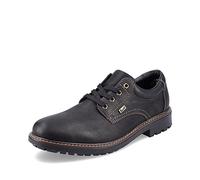 Rieker Homme Chaussures à Lacets B4610, Monsieur Chaussures Confortables,Hydrofuge,riekerTEX,Confortable,Lacets,Noir (Schwarz / 00),43 EU / 9 UK