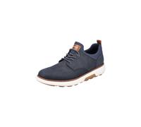 Rieker Homme Chaussures à Lacets Business en Cuir B3360-14 Bleu Extra Large