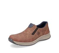 Rieker Homme Chaussures Basses 14362, Monsieur Mocassin,Chaussons,Semelle intérieure Amovible,Chaussures de Loisirs,Marron (Braun / 24),41 EU / 7.5 UK