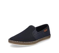 Rieker Homme Chaussures Basses B5265, Monsieur Mocassin,Chaussons,Pantoufles,Chaussures de collège,Bleu (Blau / 14),44 EU / 9.5 UK
