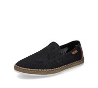 Rieker Homme Chaussures Basses B5276, Monsieur Mocassin,Chaussons,Pantoufles,Chaussures de collège,Noir (Schwarz / 00),41 EU / 7.5 UK