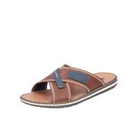 Rieker Homme Frühjahr/Sommer 21061 Mules, Marron (Marron/Denim 25), 40 EU