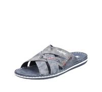 Rieker Homme Frühjahr/Sommer 21062 Mules, Bleu (Ozean/Asphalt 15), 44 EU
