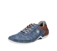 Rieker Homme Fsk Herren Halbschuhe Chaussures à Lacets, Bleu, 42 EU