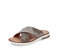 Rieker Homme Mules 25283, Monsieur Sabots,Pantoufle,Slides,Sandale,Chaussure d'été,Chaussure de Loisir,Marron (Braun / 25),40 EU / 6.5 UK
