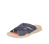 Rieker Homme Mules Ziernähte Robuste Et Confortable