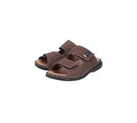Rieker Homme Pantoufle Chausson Pantoufles Cuir Large 25590-25 Marron